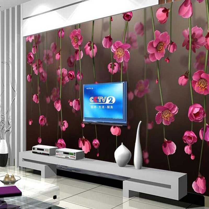 Papier Peint Japonais Fleurs — intissé mat premium