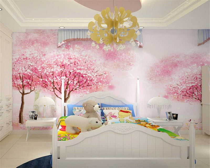 Papier Peint Japonais Rose — autocollant