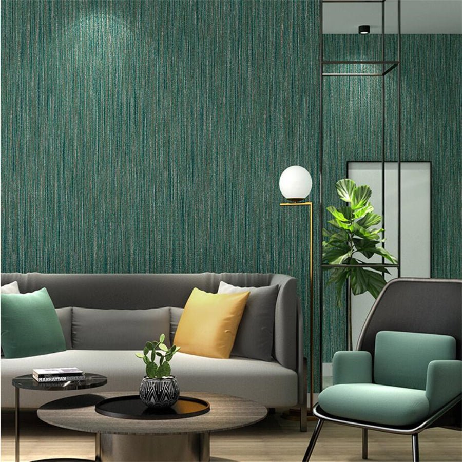 Papier Peint Japonais Vert - motif