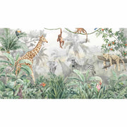 papier-peint-jungle-animaux-motif