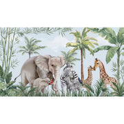 papier-peint-jungle-elephant-motif