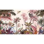 papier-peint-jungle-rose-motif