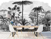 Papier peint jungle tete de lit - Papierpeint-panoramique.fr