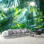 Papier peint jungle vert - Papierpeint-panoramique.fr