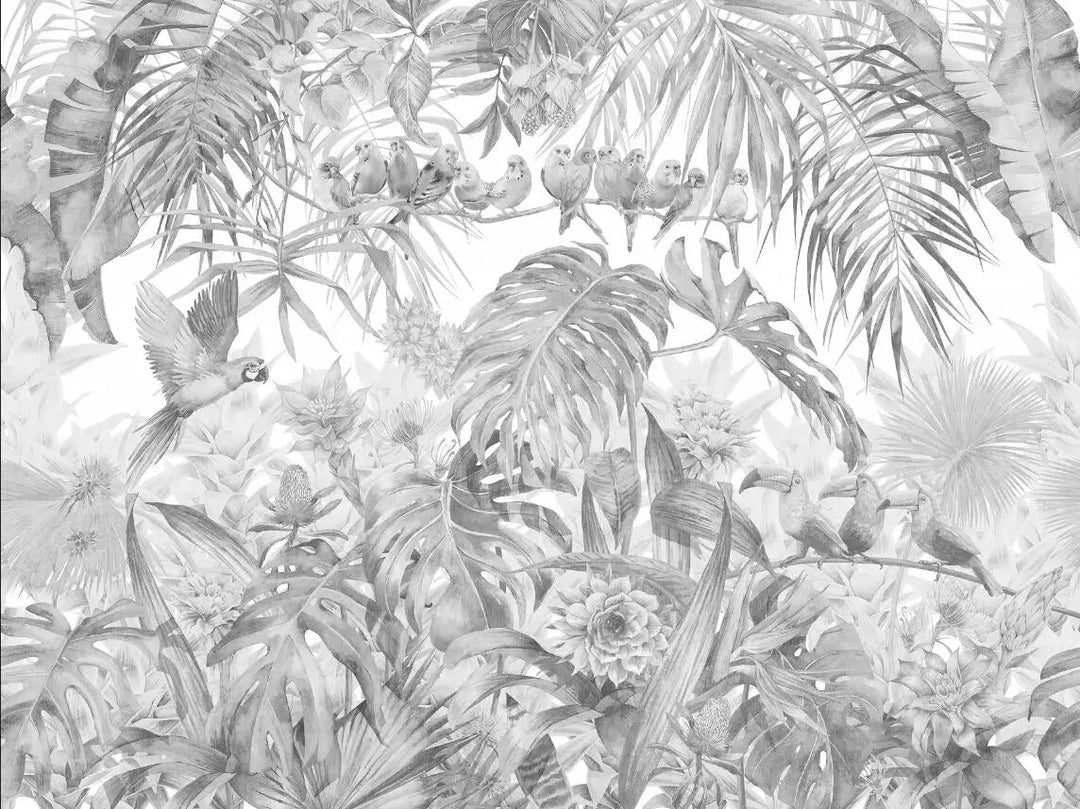 Papier peint motif palmier - Papierpeint-panoramique.fr