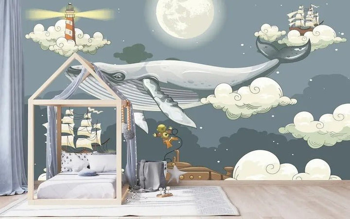 Papier peint océan bébé - Papierpeint-panoramique.fr