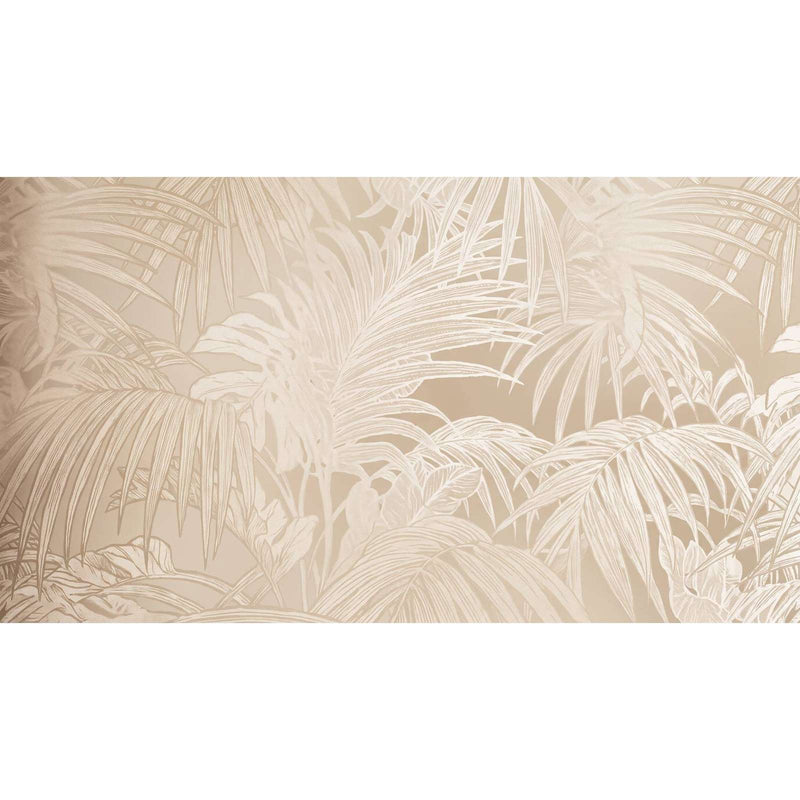 Papier peint palmier beige — autocollant