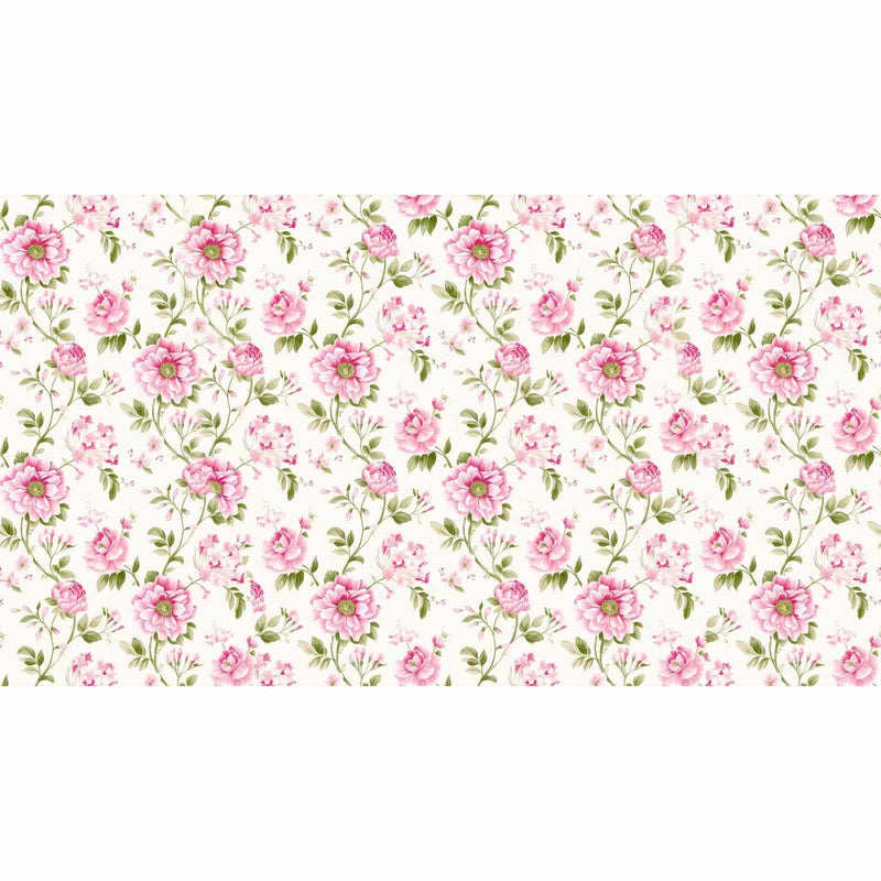 Papier peint pivoine — autocollant