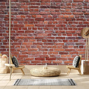 Papier peint salon brique - Papierpeint-panoramique.fr