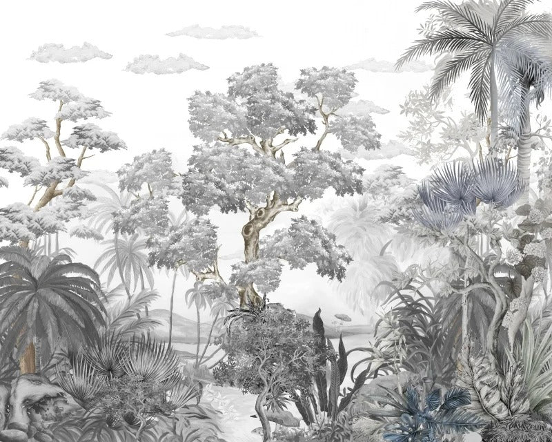 Papier peint savane beige — intissé mat premium