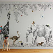 Papier peint savane enfant - Papierpeint-panoramique.fr