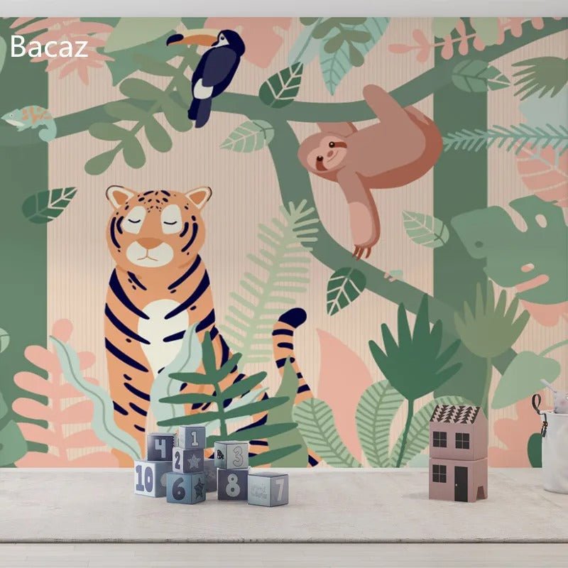 Papier peint savane jungle - Papierpeint-panoramique.fr