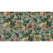 Papier peint tapisserie anglais perroquets et fleurs - Papierpeint - panoramique.fr