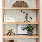 Papier peint tapisserie arabesque florale vintage - Papierpeint - panoramique.fr