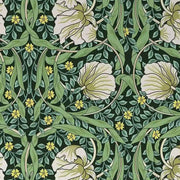 Papier peint tapisserie botanique William Morris feuillage vert - Papierpeint - panoramique.fr