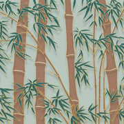 Papier peint tapisserie effet bambou graphique en relief - Papierpeint - panoramique.fr