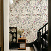 Papier peint tapisserie fleuri liberty vintage - Papierpeint - panoramique.fr