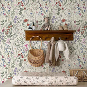 Papier peint tapisserie fleuri liberty vintage - Papierpeint - panoramique.fr
