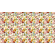 Papier peint tapisserie grosses fleurs anglaises colorées - Papierpeint - panoramique.fr