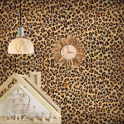 Papier peint tapisserie léopard fauve classique - Papierpeint - panoramique.fr