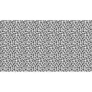 Papier peint tapisserie léopard noir et blanc minimaliste - Papierpeint - panoramique.fr