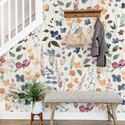 Papier peint tapisserie liberty coloré chambre fille - Papierpeint - panoramique.fr