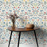 Papier peint tapisserie liberty fleuri pour chambre - Papierpeint - panoramique.fr