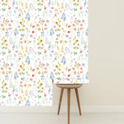 Papier peint tapisserie liberty fleurs pour chambre de bébé - Papierpeint - panoramique.fr