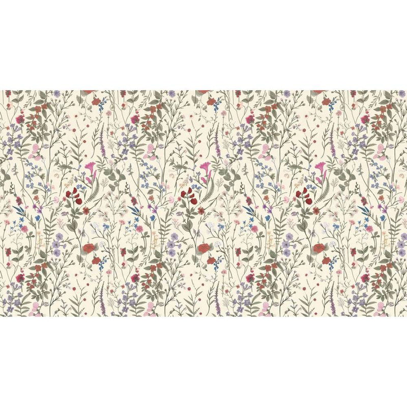 Papier peint tapisserie liberty petites fleurs — autocollant