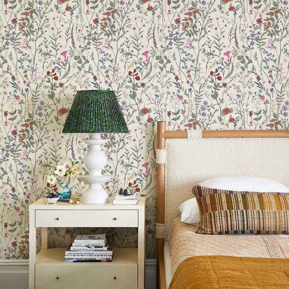 Papier peint tapisserie liberty petites fleurs - Papierpeint - panoramique.fr