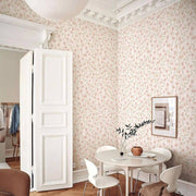 Papier peint tapisserie liberty rose poudré - Papierpeint - panoramique.fr