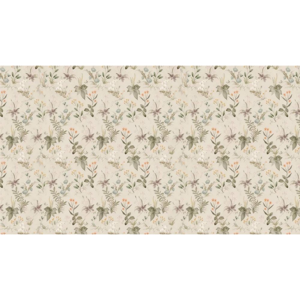 Papier peint tapisserie liberty vintage rétro - motif