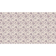 Papier peint tapisserie liberty violet roses et oiseaux - Papierpeint - panoramique.fr