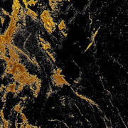 Papier peint tapisserie marbre noir et or - Papierpeint - panoramique.fr