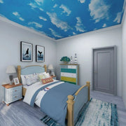 Papier peint tapisserie nuages pour plafond et mur - Papierpeint - panoramique.fr