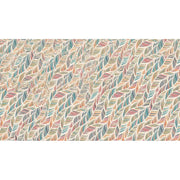 Papier peint tapisserie plumes de paon multicolores - Papierpeint - panoramique.fr