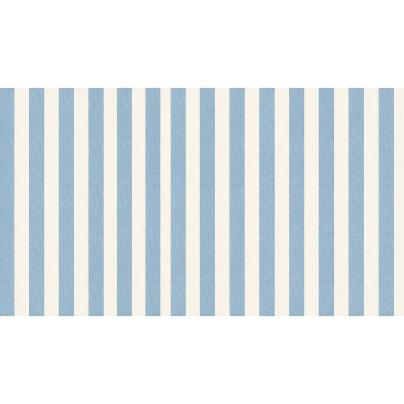 Papier peint tapisserie rayures bleu et blanc bord de mer — autocollant