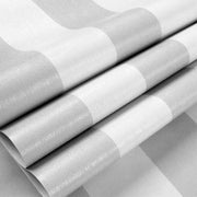 Papier peint tapisserie rayures gris clair épurées - Papierpeint - panoramique.fr