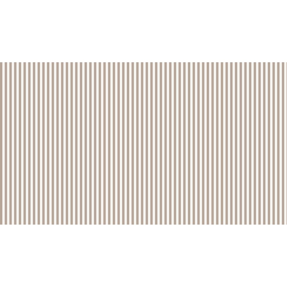 Papier peint tapisserie à rayures marron et beige - motif