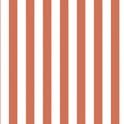 Papier peint tapisserie rayures orange et blanc - Papierpeint - panoramique.fr