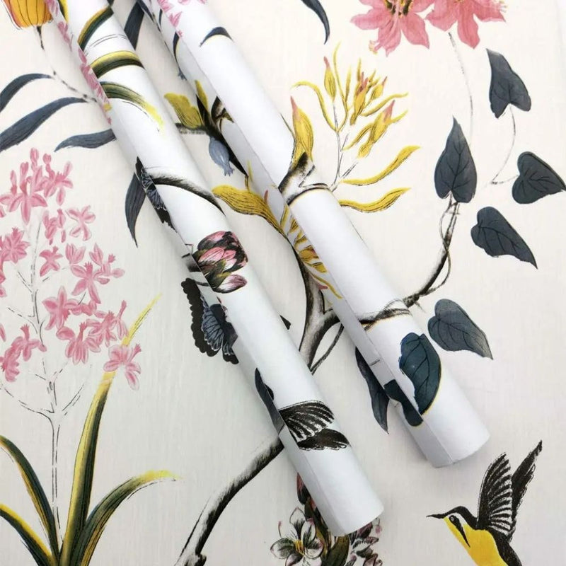 Papier peint tapisserie style anglais liberty — autocollant