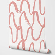 Papier peint tapisserie terracotta pour chambre de bébé - Papierpeint - panoramique.fr
