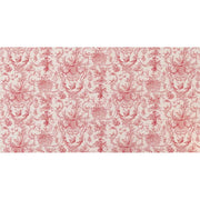 Papier peint tapisserie toile de Jouy rose - Papierpeint - panoramique.fr