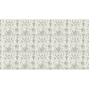 Papier peint tapisserie toile de Jouy vert - Papierpeint - panoramique.fr
