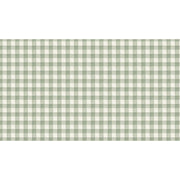 Papier peint tapisserie vichy vert sauge - Papierpeint - panoramique.fr