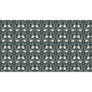 Papier peint tapisserie William Morris floral fond bleu - Papierpeint - panoramique.fr