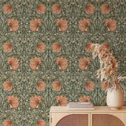 Papier peint tapisserie William Morris motif végétal - Papierpeint - panoramique.fr