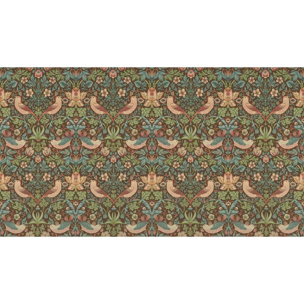 Papier peint tapisserie William Morris Strawberry Thief - motif