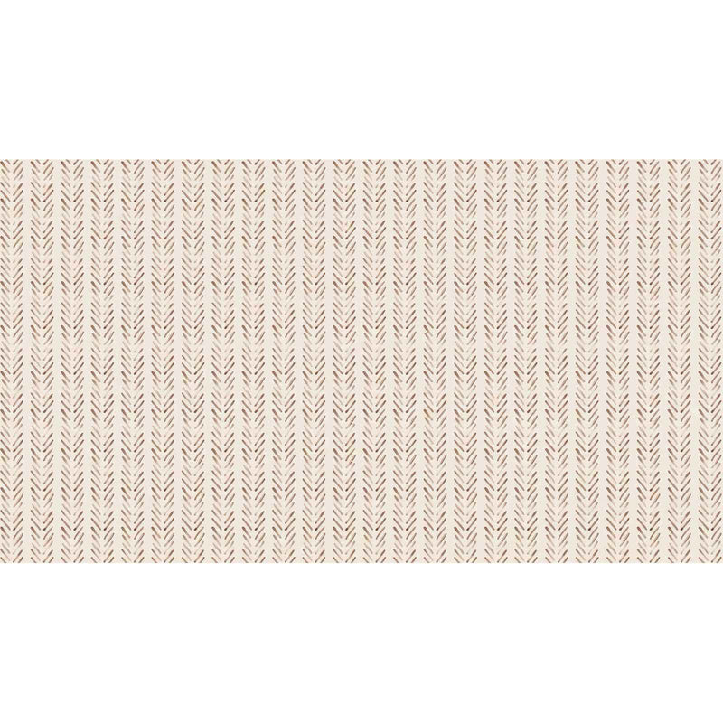 Papier peint tete de lit terracotta — autocollant