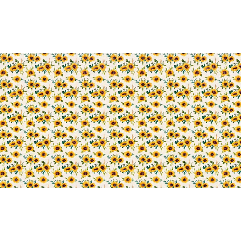 Papier peint tournesol — autocollant
